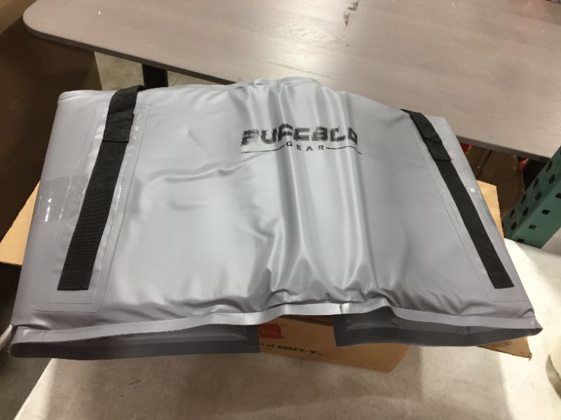 Photo 1 of Buffalo Gear Waterproof Duffel Bag Large Dry Bag Backpack for Travel, Motorcycling, Cycling, Hiking, Camping, Kayaking, Boating Swimming Rafting and Watersports
