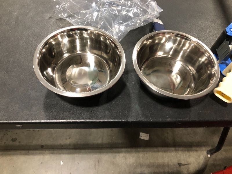 Photo 1 of 2 PIECE BOWLS FOR DOG 