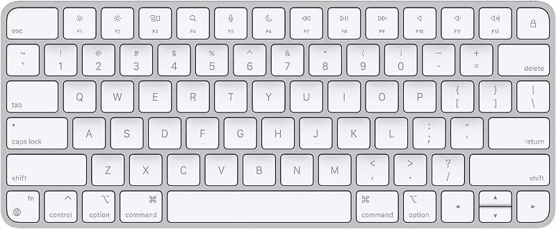 Photo 1 of Apple Magic Keyboard - US English, Includes USB-C to Lighting Cable, Silver
