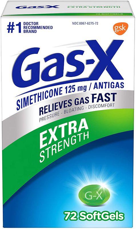Photo 1 of Gas-X Extra Strength Anti-Gas Softgels 72 ea