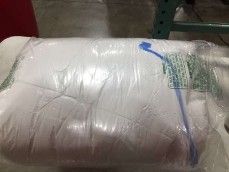 Photo 1 of 88 inch X 88 inch White Comforter ( USED )