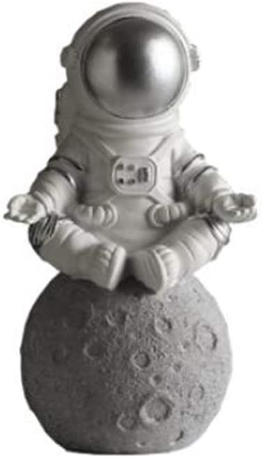 Photo 1 of Astronaut&Planet Statues Sculpture Figurine Ornament Desktop Accessories Tabletop Decoration Coin Bank-Sit
