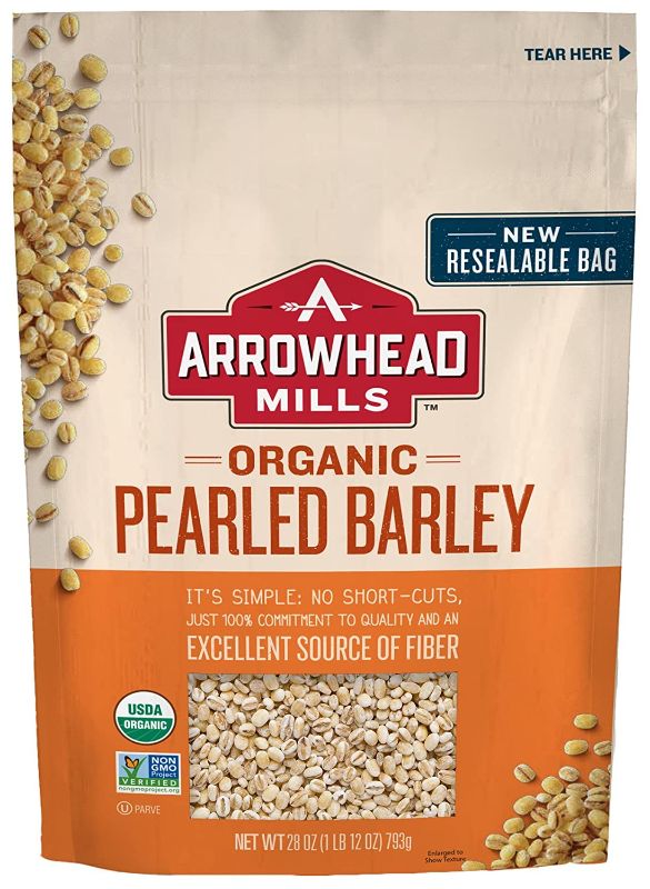 Photo 1 of Arrowhead Mills Organic Pearled Barley, 28 oz. Bag (Pack of 6)
