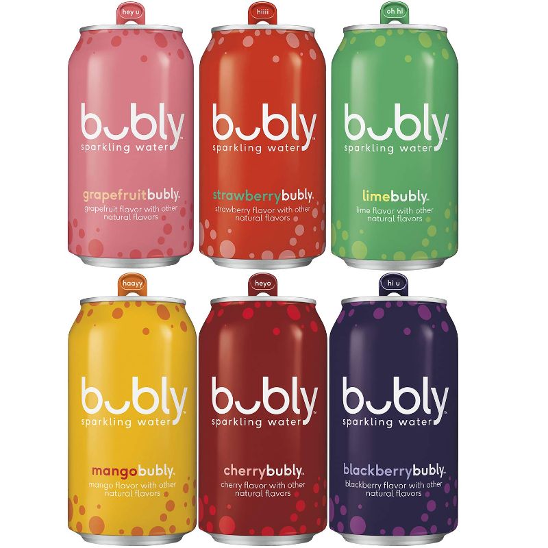 Photo 1 of Bubly Sparkling Water,, 12 fl Oz Cans, (18 Pack)
BEST BUY: 07/28/2021