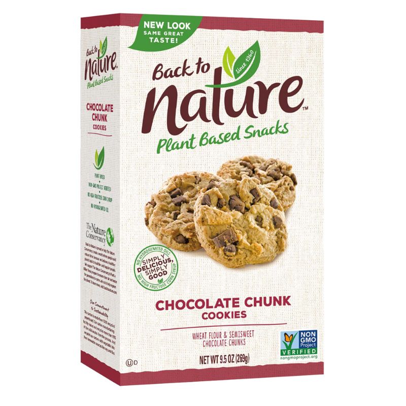 Photo 1 of Back To Nature Plant Based Chocolate Chunk Cookies