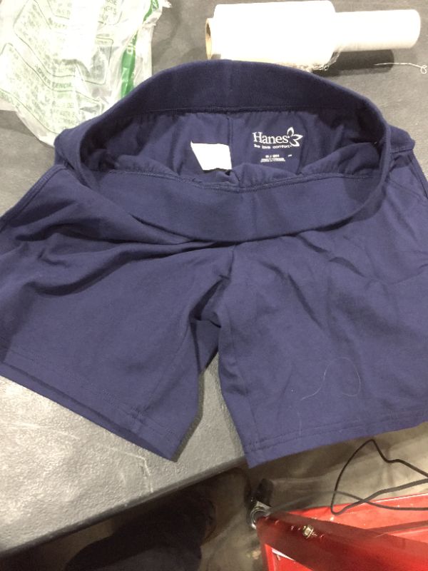 Photo 1 of HANES S Size Blue Brief Cotton Shorts