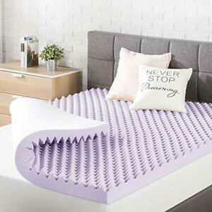 Photo 1 of Best Price Mattress 3 Inch Egg Crate Memory Foam Mattress Topper with Soothin FULL