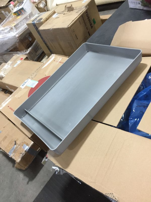 Photo 1 of 21.5 x 14.5 Grey Tray