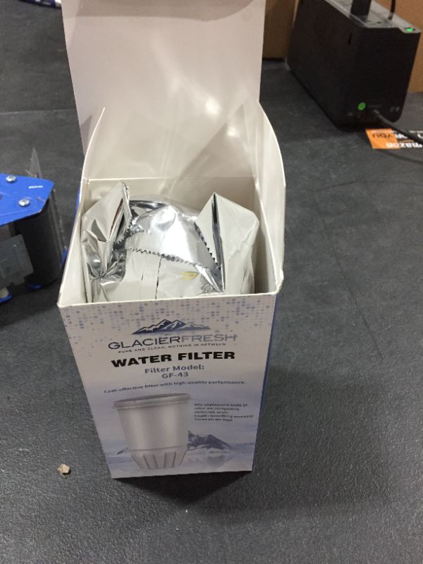 Photo 3 of 2 PACK Glacier Fresh Water Filter Model GF-43 Compatible with Zero Water
