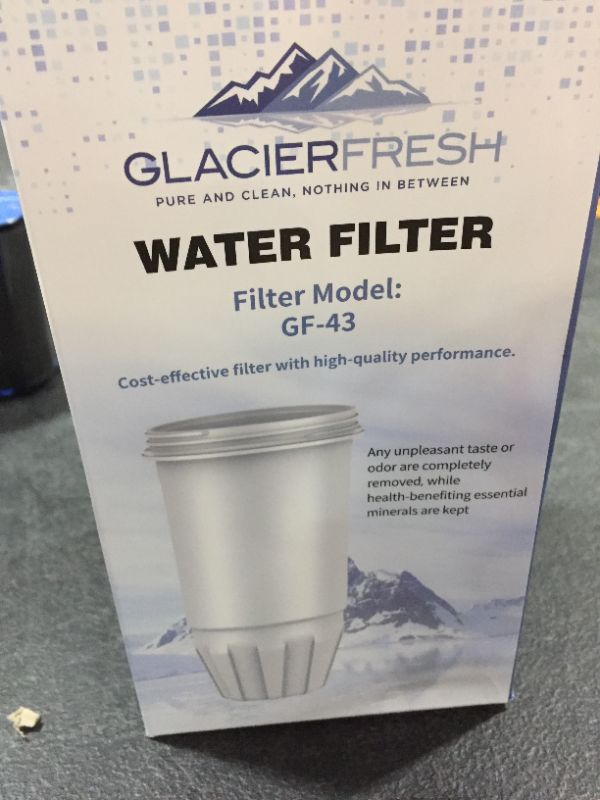 Photo 2 of 2 PACK Glacier Fresh Water Filter Model GF-43 Compatible with Zero Water