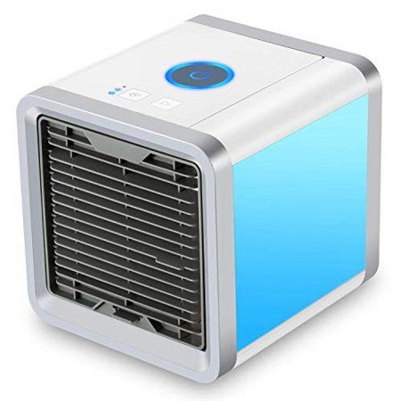 Photo 1 of 4pk Personal Air Conditioner Cooler, Humidifiers, Purifier & Portable Mini Size Table Fan for Office
