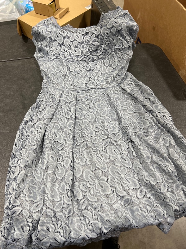 Photo 1 of MISSMAY Lace Blue/Grey Dress Size XL