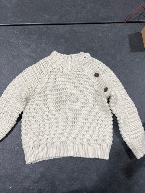 Photo 1 of knitted beige kids shirt size-3T 