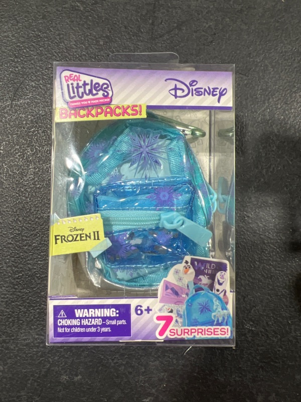 Photo 2 of Real Littles Disney Frozen II Collectible Micro Backpack with 7 Surprises Inside