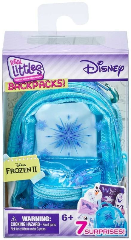 Photo 1 of Real Littles Disney Frozen II Collectible Micro Backpack with 7 Surprises Inside