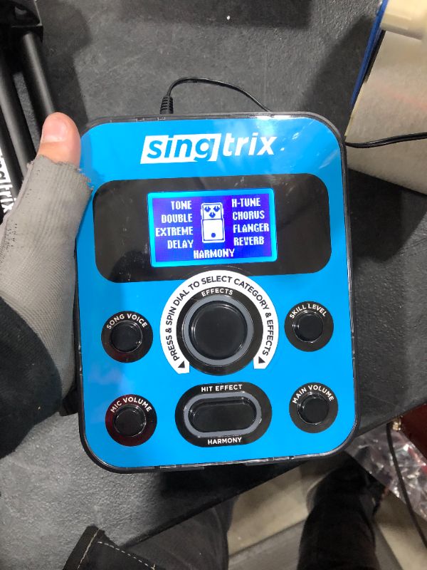 Photo 2 of Singtrix Portable Karaoke Machine On Shark Tank, Kids & Adults, All-In-One Karaoke System, 350+Voice Effects & Autotuning, PA Speaker, Party Bundle, Karaoke Microphone, Use Free YouTube Karaoke Songs
