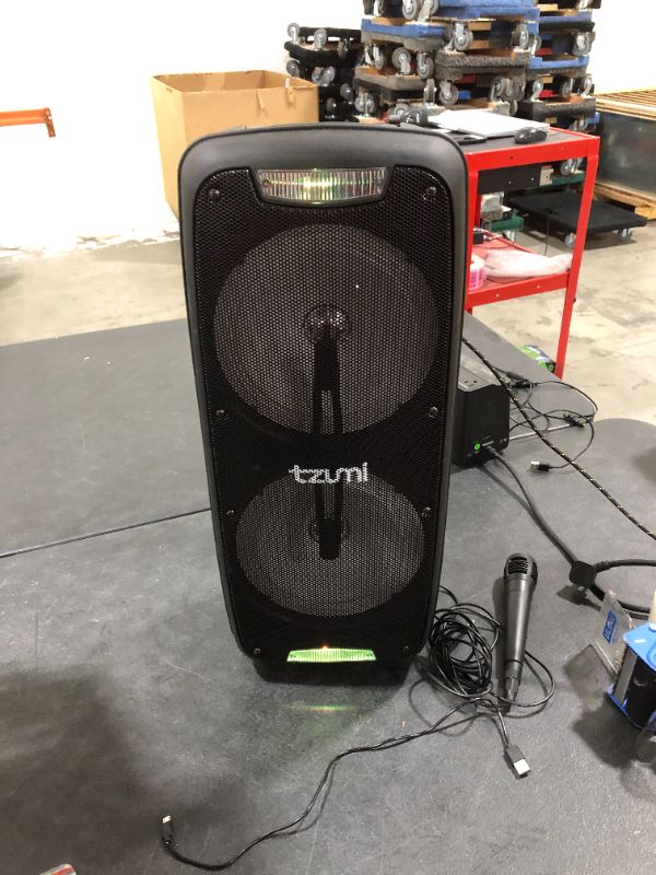 Photo 2 of Tzumi Sonic Bass Jobsite Speaker