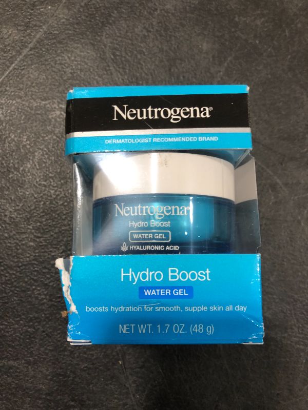 Photo 2 of Neutrogena Hydro Boost Hyaluronic Acid Hydrating Water Face Gel Moisturizer for Dry Skin, 1.7 fl. oz