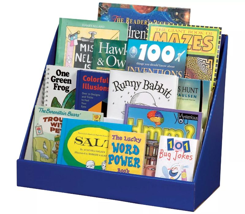 Photo 1 of Classroom Keepers 3-Tier Bookshelf, 20 x 10 x 17 Inches, Glossy
