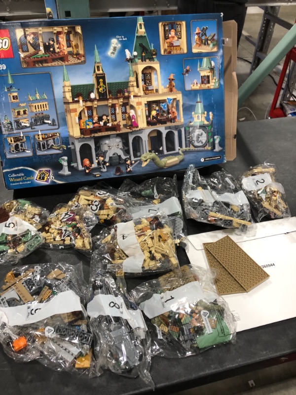 Photo 2 of LEGO Harry Potter Hogwarts Chamber of Secrets 76389 Building Kit with The Chamber of Secrets and The Great Hall; New 2021