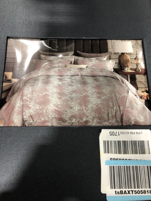 Photo 2 of Dolce Mela DM714Q Queen Size Duvet Cover Set, Multi-Color
