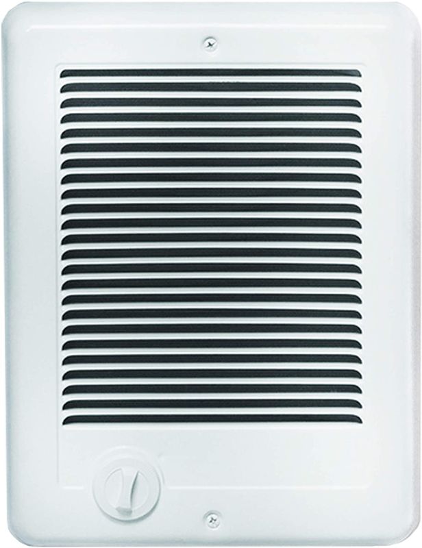 Photo 1 of Cadet Com-Pak Electric Wall Heater Complete Unit with Thermostat (Model: CSC152TW, Part: 67506), 240/208 Volt, 1500/1125 Watt, White
