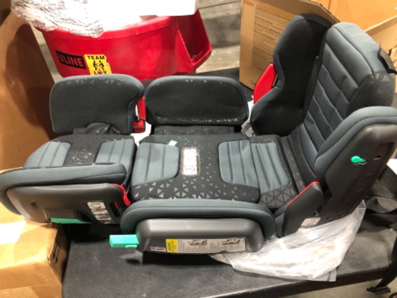 Photo 4 of mifold hifold Fit-and-Fold Highback Car Booster Seat - Slate Gray