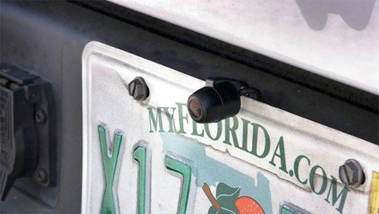 Photo 1 of License Plate Back-Up Camera - Black