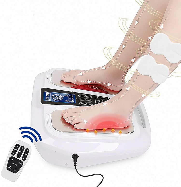 Photo 1 of Tens EMS Electric Muscle Stimulator Electromagnetic Wave Pulse Foot Massager
