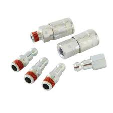 Photo 1 of 1/4 in. T-Coupler Plug with Increased Flow (6-Piece)

