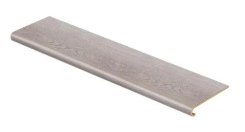 Photo 1 of Coastal Oak/Silver Sycamore 47 in. L x 12-1/8 in. W x 1-11/16 in. T Vinyl Overlay to Cover Stairs 1 in. T
