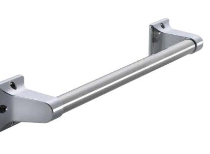 Photo 1 of 16 in. x 7/8 in. Exposed Screw Assist Bar in Chrome
HARDWARE NOT INCLUDED