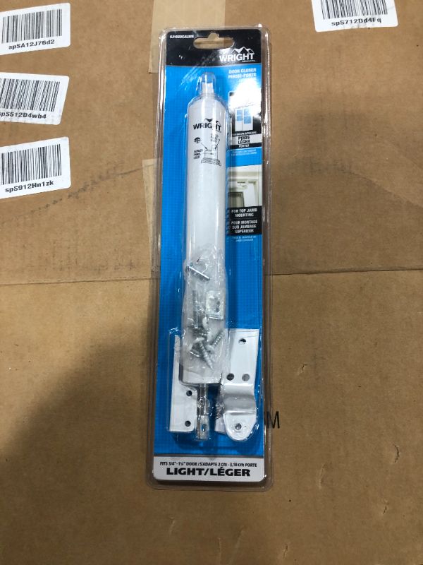 Photo 2 of Wright Products V1020WH Standard Duty Pneumatic Closer, White
