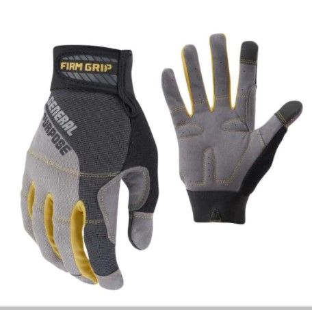 Photo 1 of Large General Purpose Work Gloves (2-Pair)
