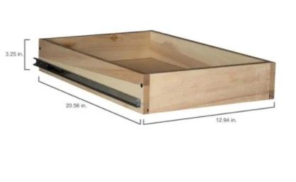 Photo 1 of 13 in. Pull-Out Drawer for 18 in. Base Cabinet
