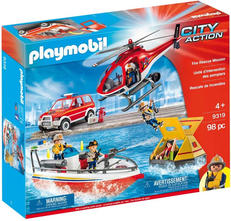 Photo 1 of Playmobil Fire Rescue Mission [Amazon Exclusive]
