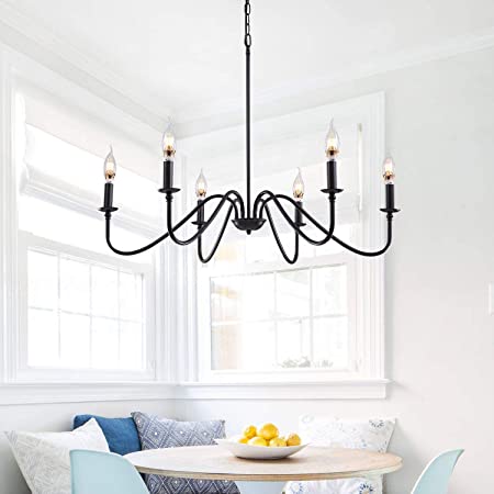 Photo 1 of Black Crystal Chandelier small size 