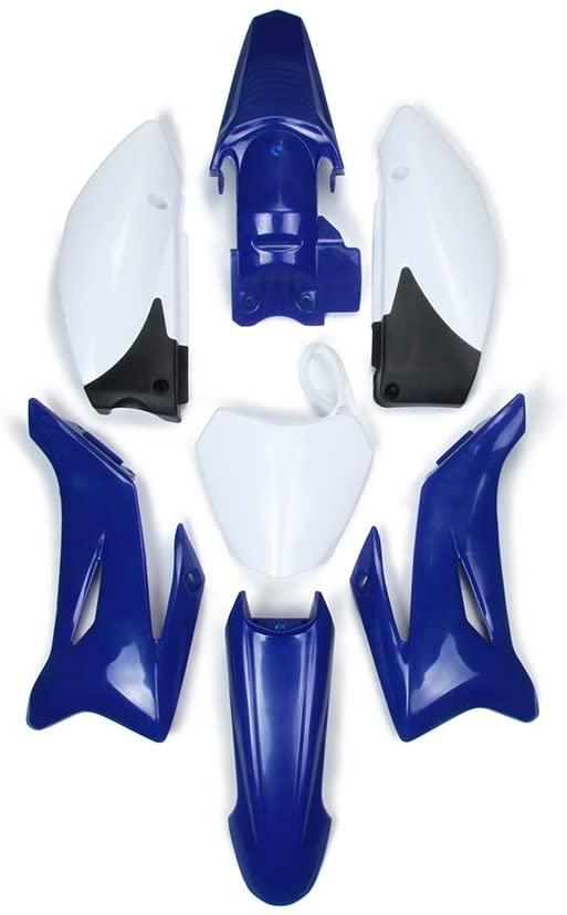 Photo 1 of ABS Plastic Fender Fairing Body Work Kit Set For TTR110 Dirt Pit Bike
