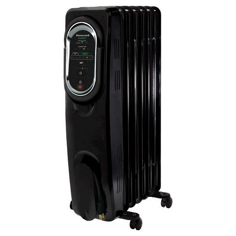 Photo 1 of Honeywell Energy Smart Electric Radiator Heater Black
