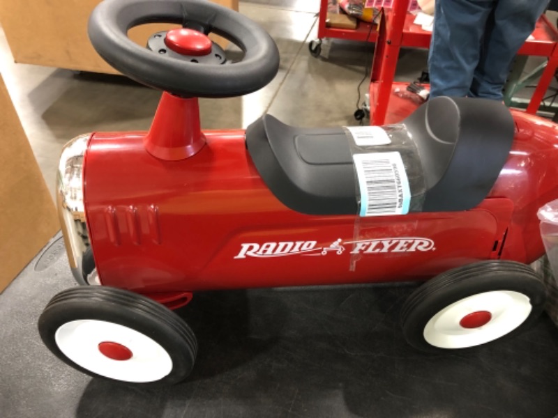 Photo 2 of Radio Flyer Little Red Roadster, Toddler Ride on Toy, Ages 1-3 (Amazon Exclusive), 24“ Length
