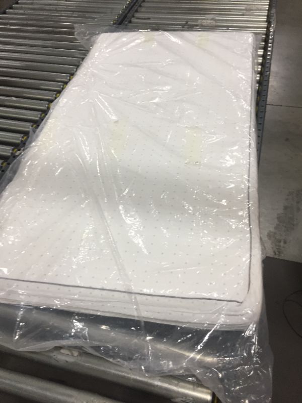 Photo 1 of Dourxi Crib Mattress, Toddler Mattress Dual Sided Comfort Memory Foam Mattress with Removable Breathable Cover and Extra Waterproof Protector, Standard Size Crib Mattress for Infant Baby and Toddler
52" x 27.5" x 5.5"