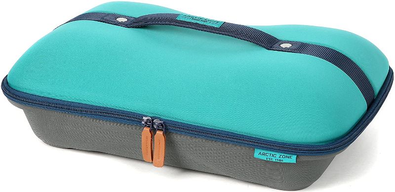Photo 1 of Arctic Zone Deluxe Hot/Cold Insulated Food Carrier, Teal