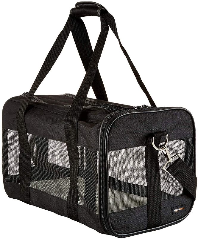 Photo 1 of Amazon Basics Soft-Sided Mesh Pet Travel Carrier 18.5"