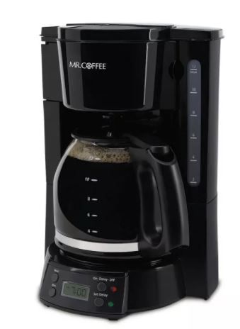 Photo 1 of Mr. Coffee 12-Cup Programmable Coffee Maker - Black
