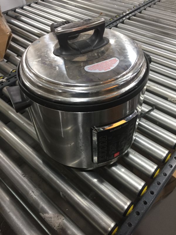 Photo 2 of Stainless Steel 12-in-1 Pressure Cooker with Measuring Cup and Spoon, Stainless Steel Rack and Steam Basket