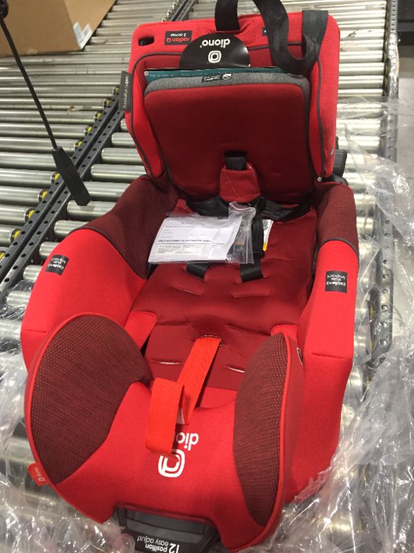 Photo 3 of Diono Radian 3QXT All-in-One Convertible Car Seat, Red Cherry