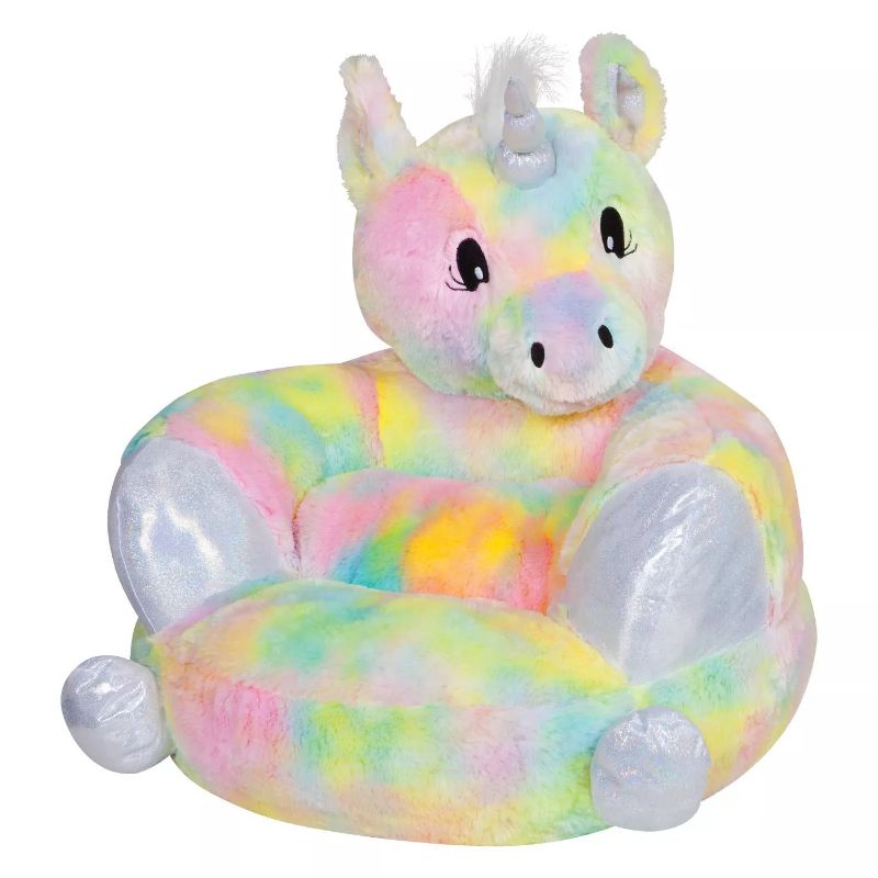 Photo 1 of Rainbow Unicorn Plush Character Chair - Trend Lab
