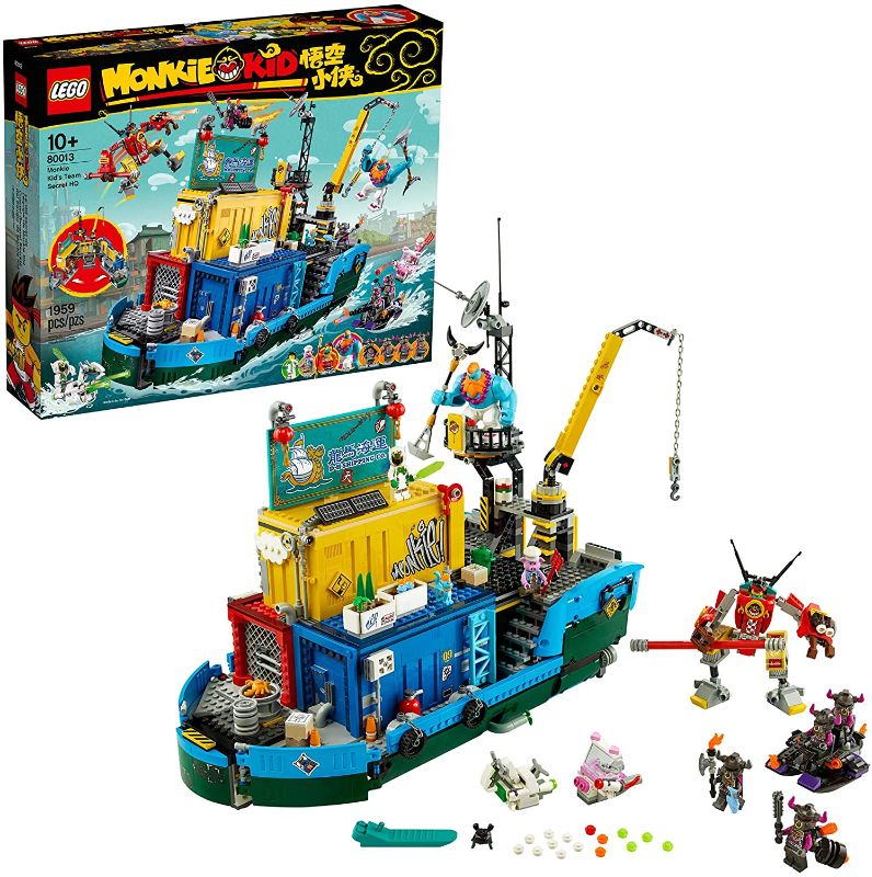 Photo 1 of LEGO Monkie Kid: Monkie Kid’s Team Secret HQ 80013 Building Kit (1,959 Pieces)
