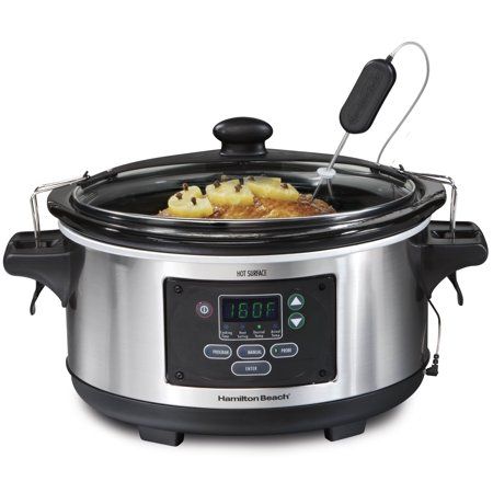 Photo 1 of Hamilton Beach 33969A Set 'n Forget Programmable Slow Cooker, 6-Quart