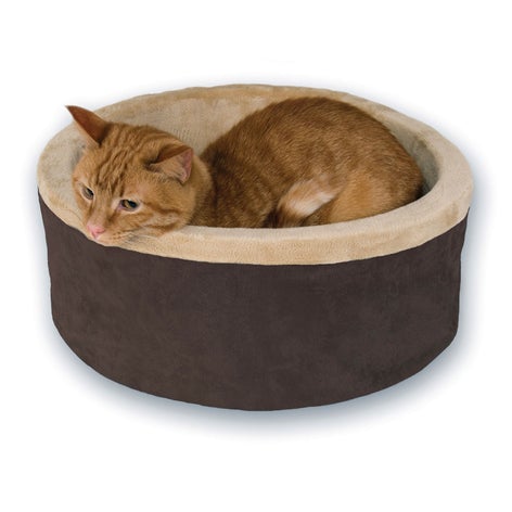 Photo 1 of Thermo-Kitty Bed, LEOPARD PATTERN DIFFERS FROM STOCK IMAGE